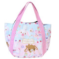 Japan Sanrio Balloon Mini Tote Bag - Sugarbunnies : Blue Pink - 1