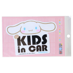 Japan Sanrio Car Vinyl Sticker - Cinnamoroll : Kids in Car