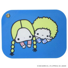 Japan Sanrio Slide Mirror - Patty & Jimmy : Blue