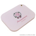 Japan Sanrio Slide Mirror - Marron Cream : Face Pink - 2