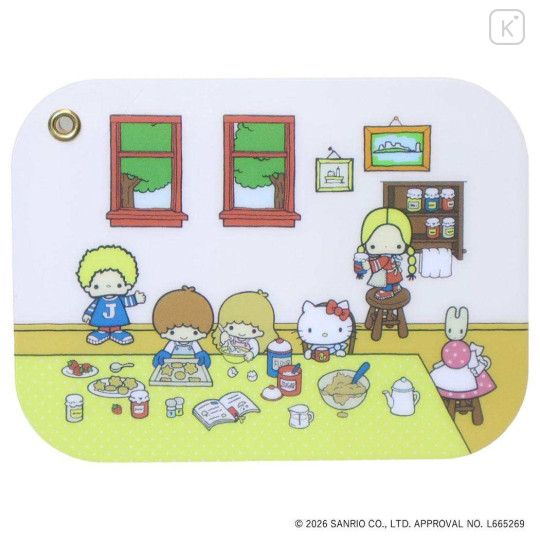 Japan Sanrio Slide Mirror - Characters Afternoon Tea - 1