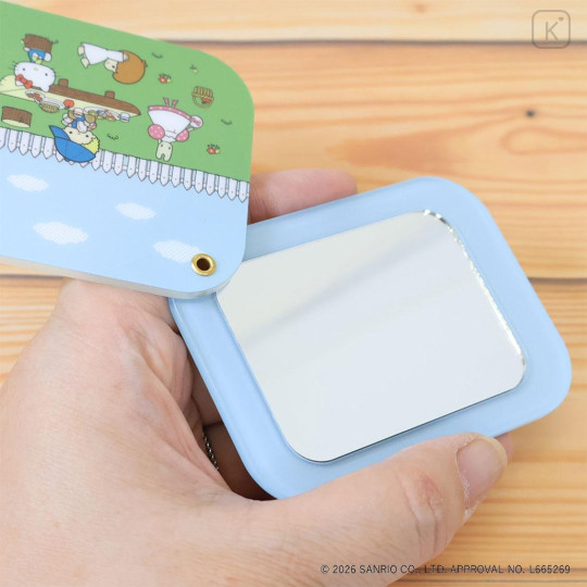 Japan Sanrio Slide Mirror - Characters Picnic - 3