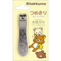 Japan San-X Nail Clipper - Rilakkuma : Drawing on Sleeping Face - 1