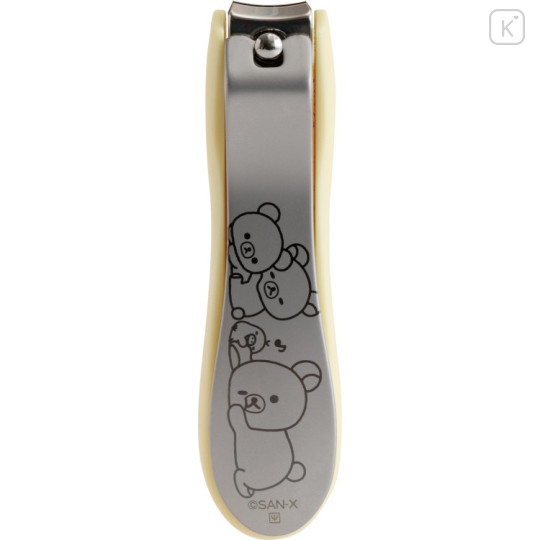 Japan San-X Nail Clipper - Rilakkuma : Drawing on Sleeping Face - 2