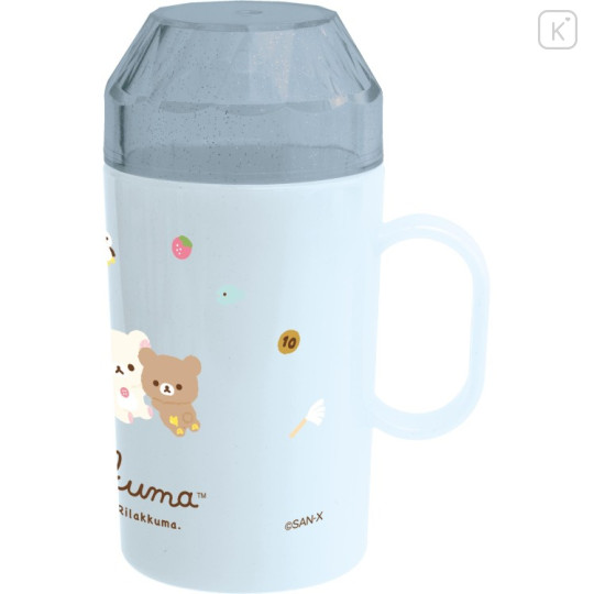 Japan San-X Toothbrush Set - Rilakkuma : Blue - 3