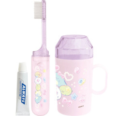 Japan San-X Toothbrush Set - Sumikko Gurashi : Jewelry Pink