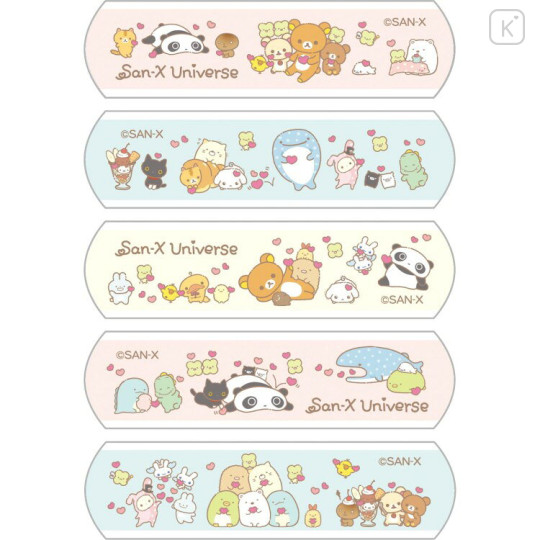 Japan San-X Boxed Adhesive Bandage - San-X Universe Beige - 2