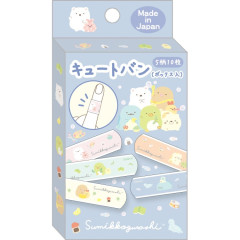 Japan San-X Boxed Adhesive Bandage - Sumikko Gurashi : Sumikko's Favorite Blue