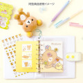 Japan San-X Large Capacity 6-Hole Sticker Binder Organizer - Sumikko Gurashi : Tapioca Park Blue Pink - 6
