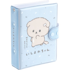 Japan San-X Large Capacity 6-Hole Sticker Binder Organizer - Ishiyowa-chan : Blue