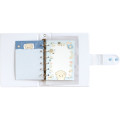 Japan San-X Large Capacity 6-Hole Sticker Binder Organizer - Ishiyowa-chan : Blue - 2