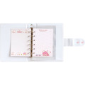 Japan San-X Large Capacity 6-Hole Sticker Binder Organizer - Momo Panda - 2