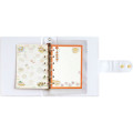 Japan San-X Large Capacity 6-Hole Sticker Binder Organizer - Nyan Nyan Nyanko : Dim Sum - 2