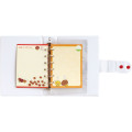 Japan San-X Large Capacity 6-Hole Sticker Binder Organizer - Amaguri-chan Red - 2