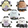 Japan San-X Tenori Plush (SS) Set - Sumikko Gurashi : Angel and Devil's Tail Devil - 1