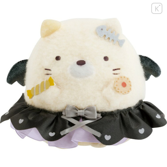 Japan San-X Collectible Plush Toy - Sumikko Gurashi : Angel and Devil's Tail Neko - 1