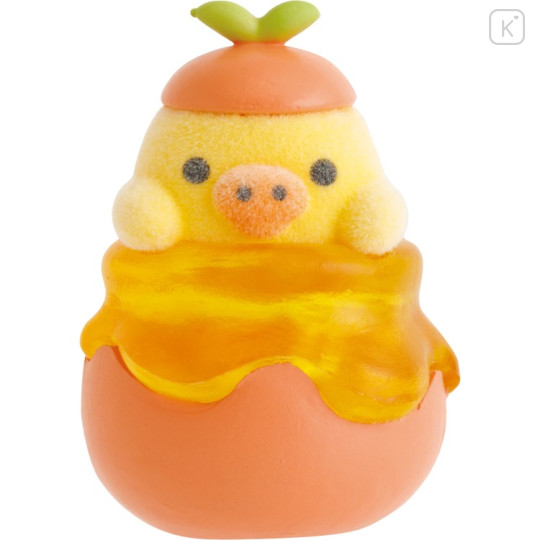 Japan San-X Petit Collection Mascot - Kiiroitori : Flocked 5th Edition Honey Jar - 2