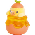 Japan San-X Petit Collection Mascot - Kiiroitori : Flocked 5th Edition Honey Jar - 3
