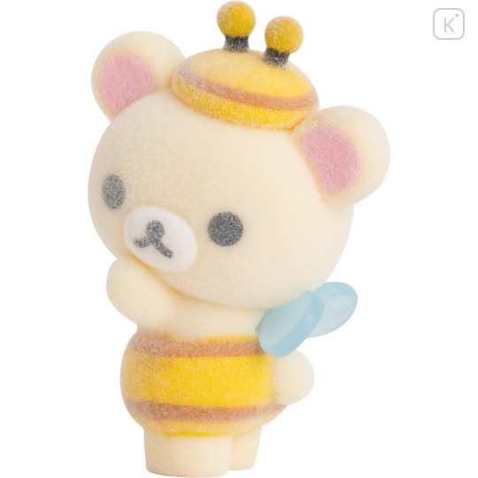 Japan San-X Petit Collection Mascot - Korilakkuma : Flocked 5th Edition Honey Bee - 3