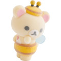 Japan San-X Petit Collection Mascot - Korilakkuma : Flocked 5th Edition Honey Bee - 4