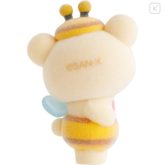 Japan San-X Petit Collection Mascot - Korilakkuma : Flocked 5th Edition Honey Bee - 5