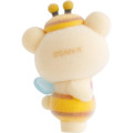 Japan San-X Petit Collection Mascot - Korilakkuma : Flocked 5th Edition Honey Bee - 5