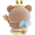 Japan San-X Petit Collection Mascot - Chairoikoguma : Flocked 5th Edition Honey Bee - 4