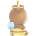 Japan San-X Petit Collection Mascot - Chairoikoguma : Flocked 5th Edition Honey Bee - 5