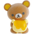 Japan San-X Petit Collection Mascot - Rilakkuma : Flocked 5th Edition Honey - 2