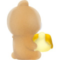 Japan San-X Petit Collection Mascot - Rilakkuma : Flocked 5th Edition Honey - 5