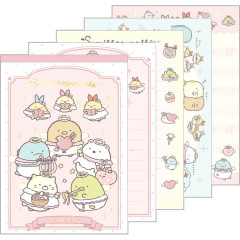 Japan San-X A6 Notepad - Sumikko Gurashi : Angel and Devil's Tail Angel