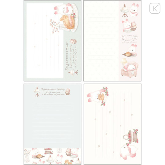 Japan San-X A6 Notepad - Sugarcocomuu : Sugarcocomuu's Holiday - 2