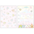 Japan San-X 6 Hole Sticker Notebook - Sumikko Gurashi : Tapioca Park - 2