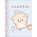 Japan San-X 6 Hole Sticker Notebook - Ishiyowa-chan : Blue - 1