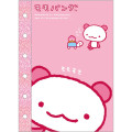 Japan San-X 6 Hole Sticker Notebook - Momo Panda : San-X Universe - 1