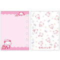 Japan San-X 6 Hole Sticker Notebook - Momo Panda : San-X Universe - 3