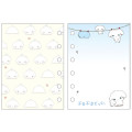Japan San-X 6 Hole Sticker Notebook - Buru Buru Dog : San-X Universe - 3