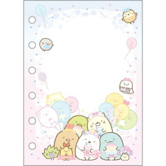 Japan San-X 6 Hole Sticker Binder Refill - Sumikko Gurashi : Tapioca Park