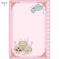 Japan San-X SP Ring Sticker Notebook - Nyan Nyan Nyanko : San-X Universe Pink - 5