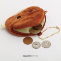 Japan San-X Mini Plush Coin Case with Ball Chain - Amaguri-chan : San-X Universe Face - 4