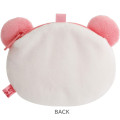 Japan San-X Mini Plush Coin Case with Ball Chain - Momo Panda : San-X Universe Face - 3