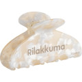 Japan San-X Hair Claw Clip - Rilakkuma : Pearl Marble - 2