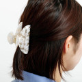 Japan San-X Hair Claw Clip - Rilakkuma : Pearl Marble - 5