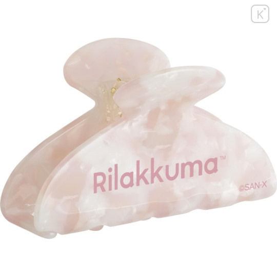 Japan San-X Hair Claw Clip - Korilakkuma : Pearl Marble - 2