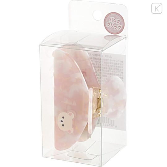 Japan San-X Hair Claw Clip - Korilakkuma : Pearl Marble - 4