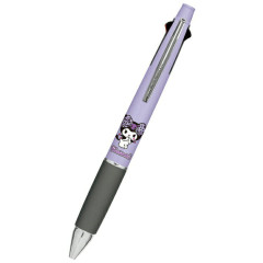Japan Sanrio Jetstream 4&1 Multi Ballpoint Pen + Mechanical Pencil - Kuromi : Ribbon