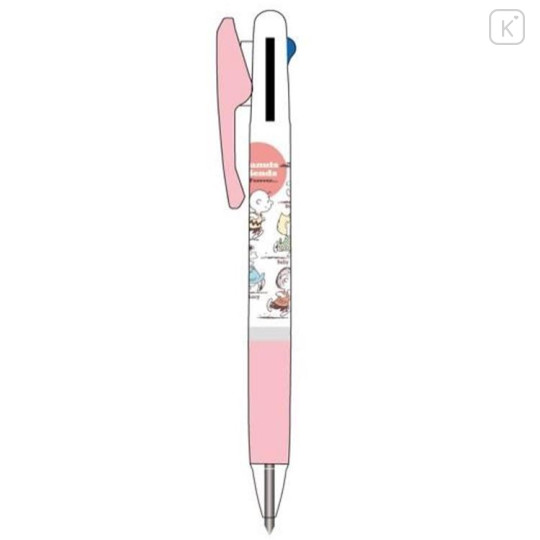 Japan Peanuts Jetstream 3 Color Multi Ballpoint Pen - Snoopy : Friends - 1