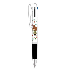Japan The Bear's School Jetstream 3 Color Multi Ballpoint Pen - Jackie and the Cat