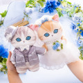 [Pre-order] Japan Mofusand Wedding Pair Plush Toy Set - Bride Cat & Groom Cat - 3