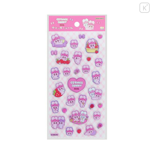 Japan Esther Bunny Glitter Sticker - Esther Bunny Little Pink - 1